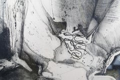 Figure, Surrealist Intaglio Etching by Joan Semmel