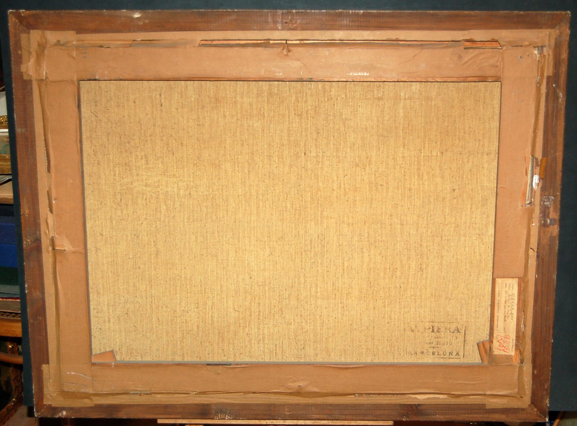 Óleo sobre tela - Bodegón musical in vendita 4
