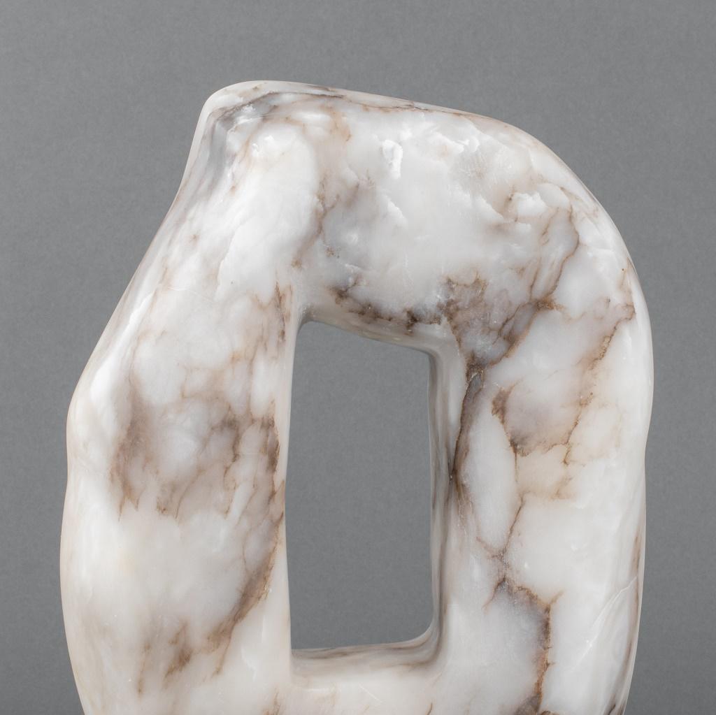 Modern Joan Shapiro Abstract Alabaster Sculpture