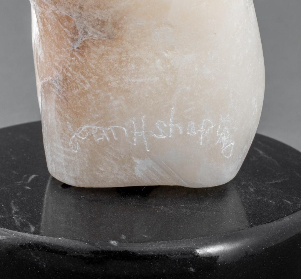Joan Shapiro Female Figure Alabaster Sculpture For Sale 2
