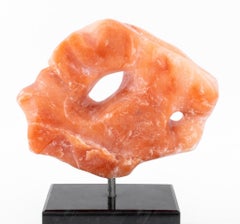Joan Shapiro "Lyrical" Fire Alabaster Sculpture