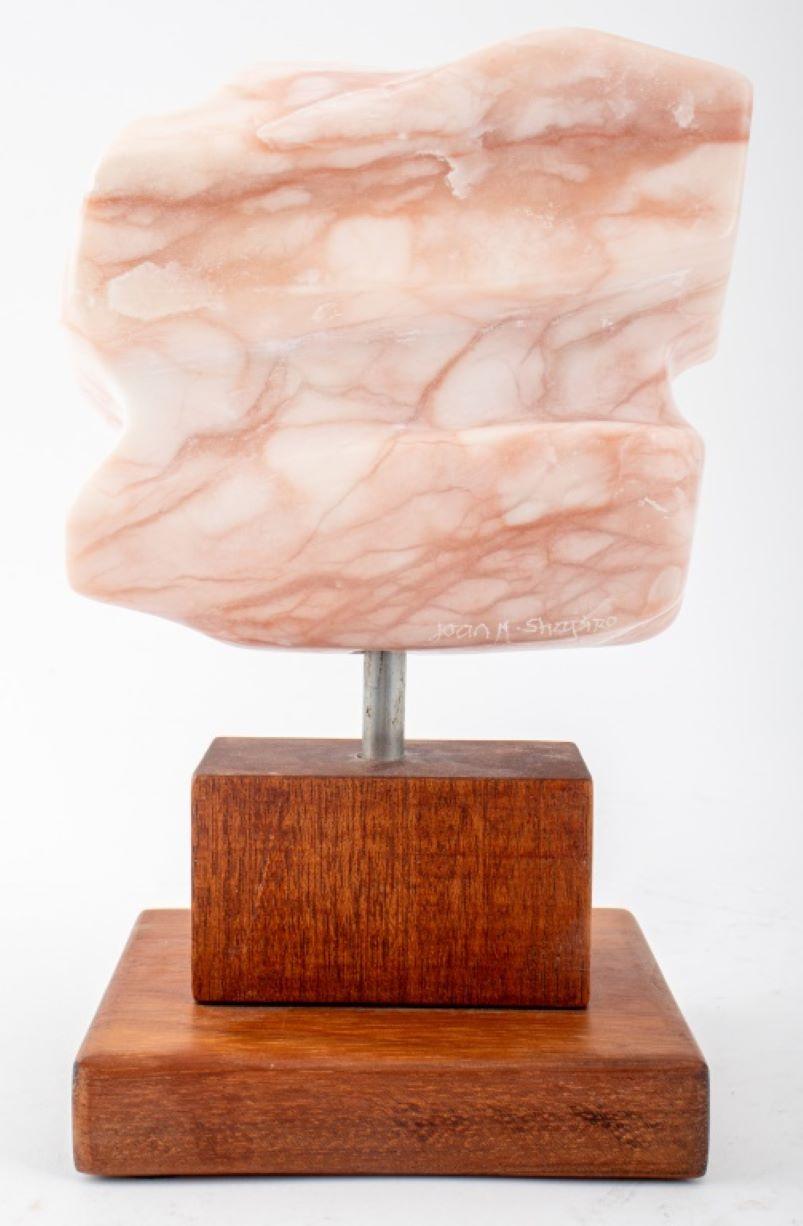 20th Century Joan Shapiro Modern Abstract Alabaster Sculpture For Sale