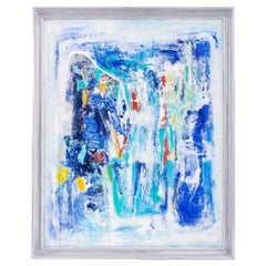 Joan Shapiro "Tropical Winter" Oil on Masonite