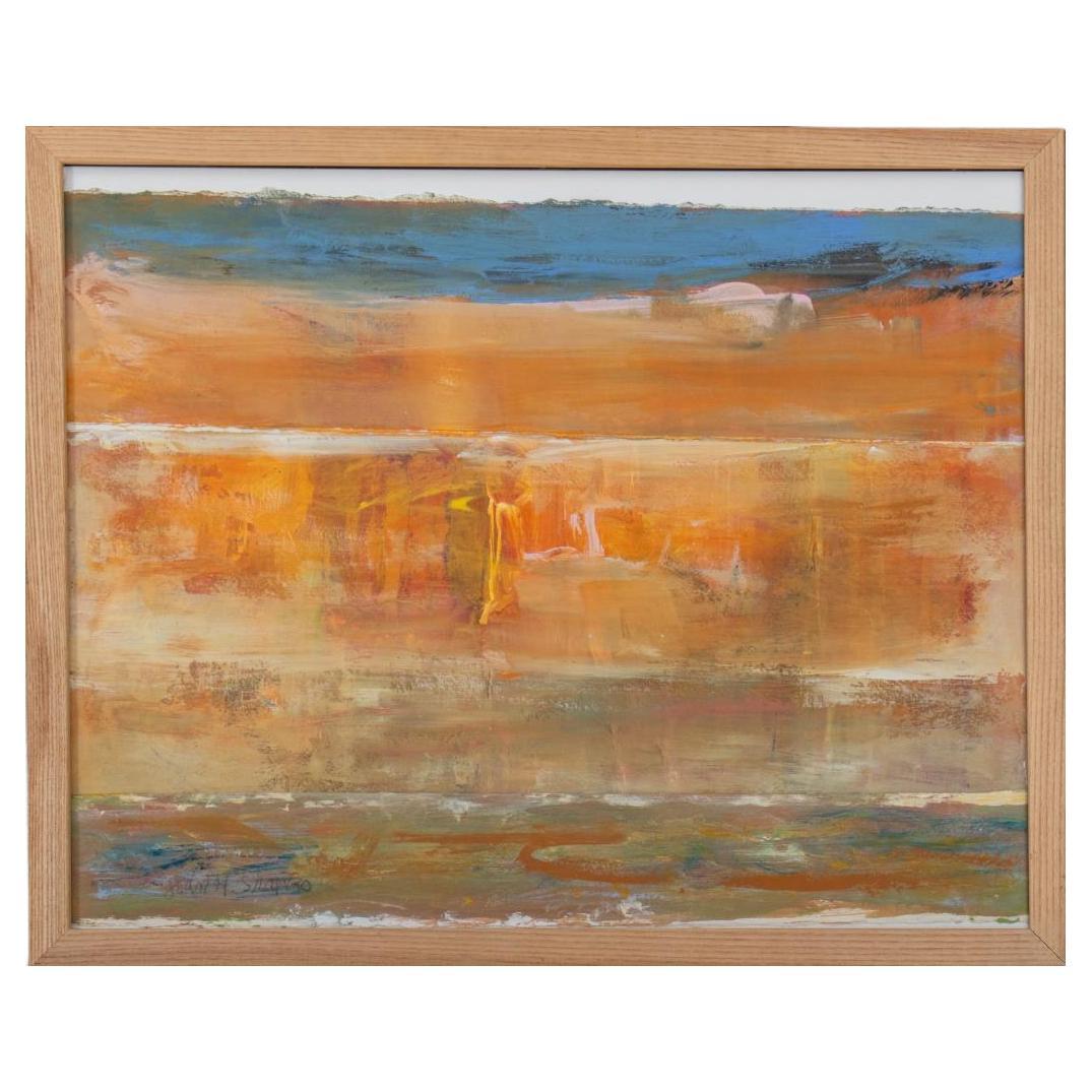 Joan Shapiro "Untitled" Oil on Paper For Sale