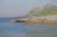 Alcudia Mallorca original impressionist acrylic painting
