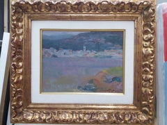 Cadaques original impressionist acrylic painting