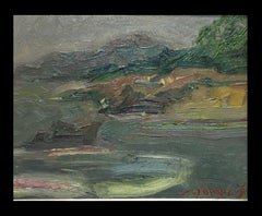 Coast- original impressionist acrylic painting