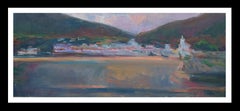 Sola Puig   Coast original impressionist acrylic painting