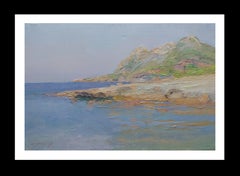 Sola Puig Costa Alcudia Mallorca pintura acrílica impresionista original