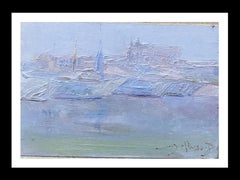 SOLA PUIG Mallorca original impressionist acrylic painting