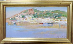 Sola Puig  Port de la Selva.  original impressionist oil