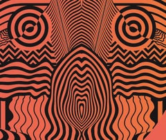 Bali Days - 21° secolo, Contemporaneo, Astratto, Arte urbana, Stampa a pigmenti