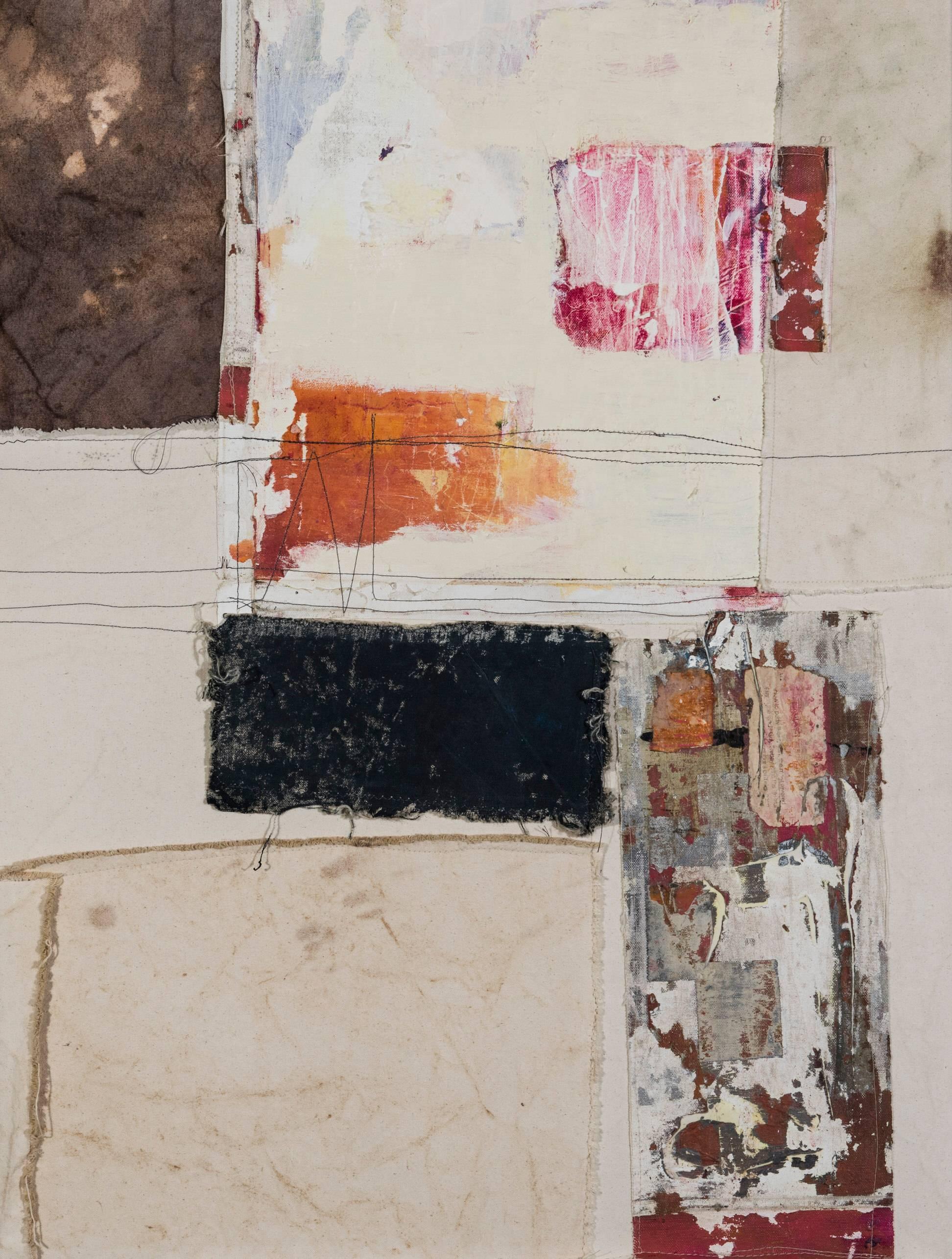 Joan Tucker Abstract Painting - Boro 1