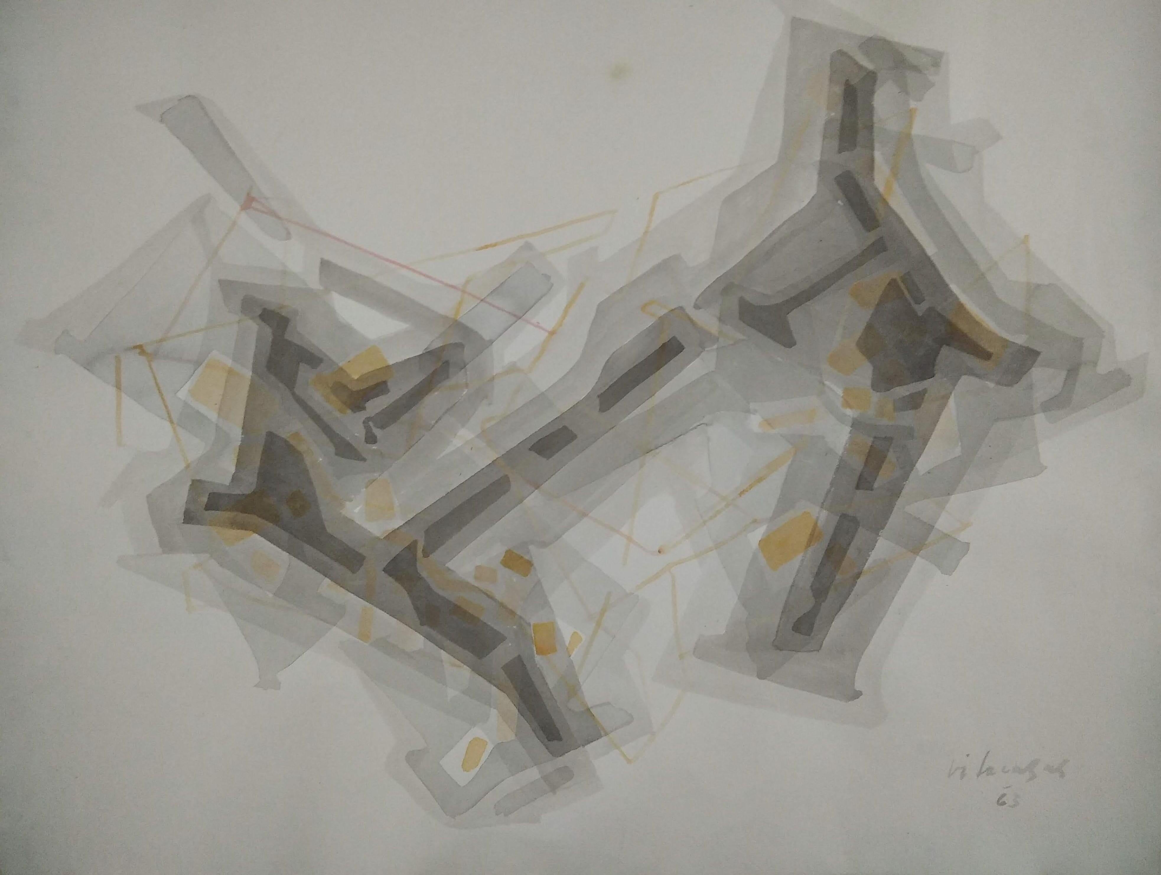 Abstract Painting di Joan Vilacasas - Senza titolo