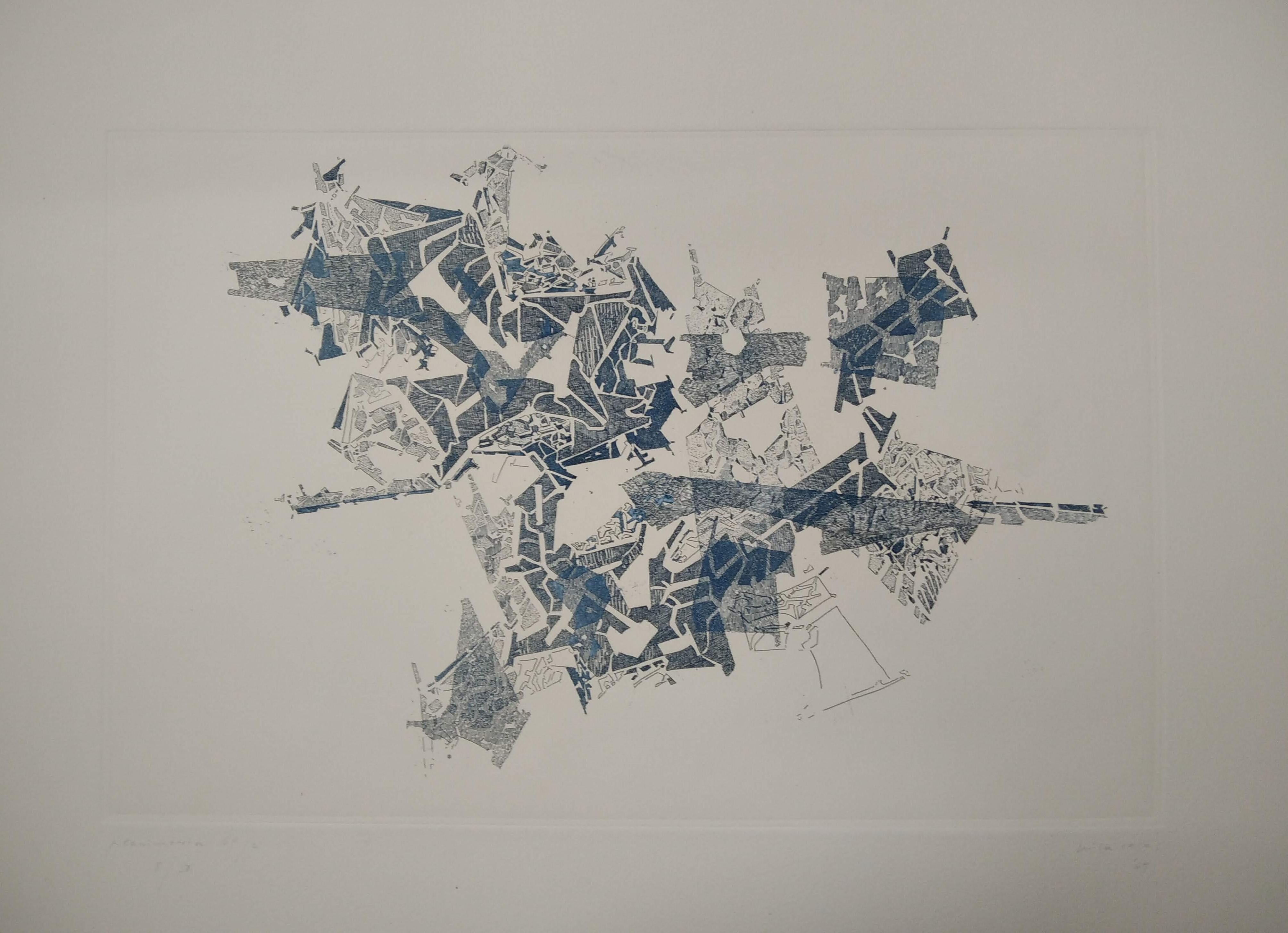 Joan Vilacasas Abstract Print - Untitled