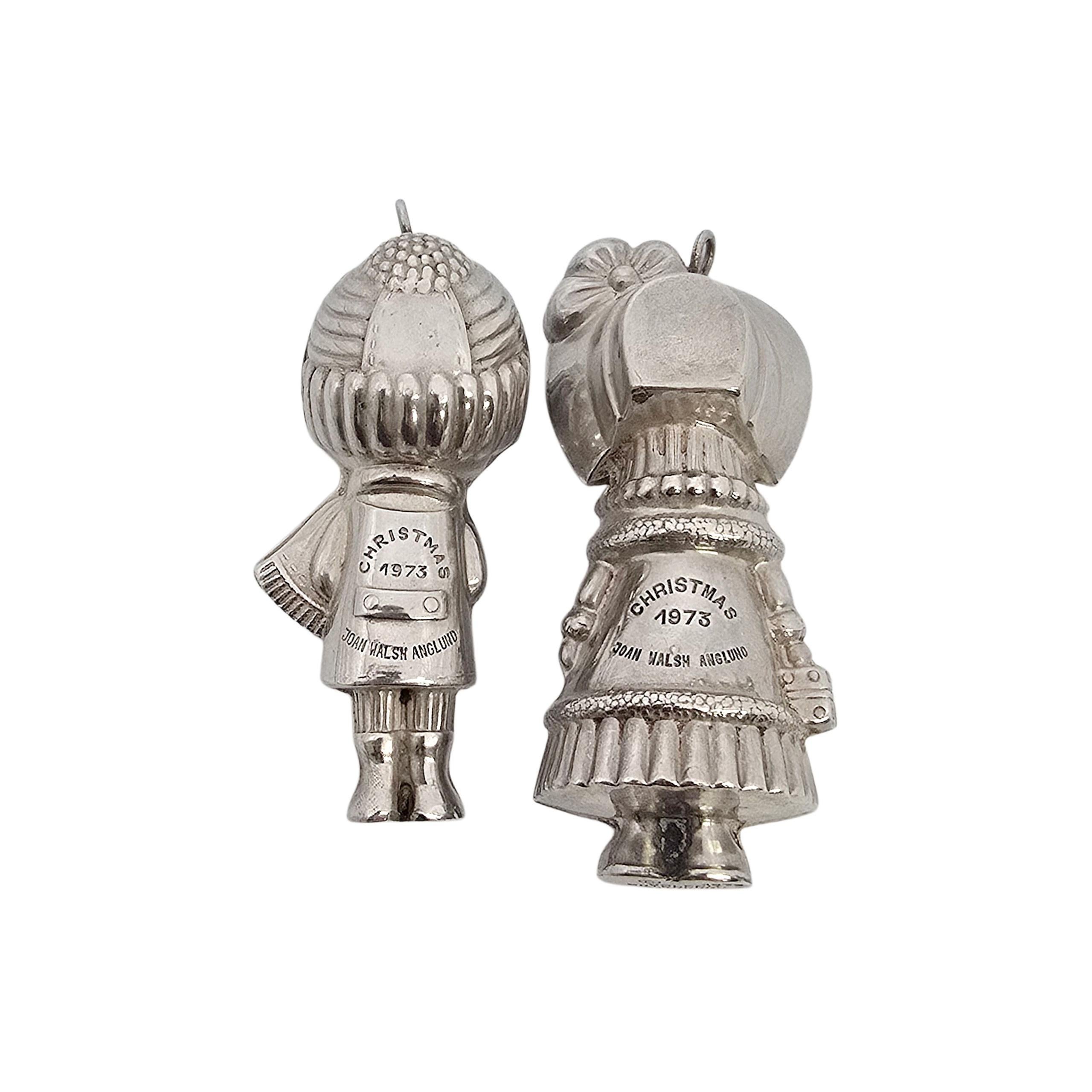 Joan Walsh Anglund Adornos de plata de ley Hermana mayor Hermano menor #23984 en Bueno estado para la venta en Washington Depot, CT