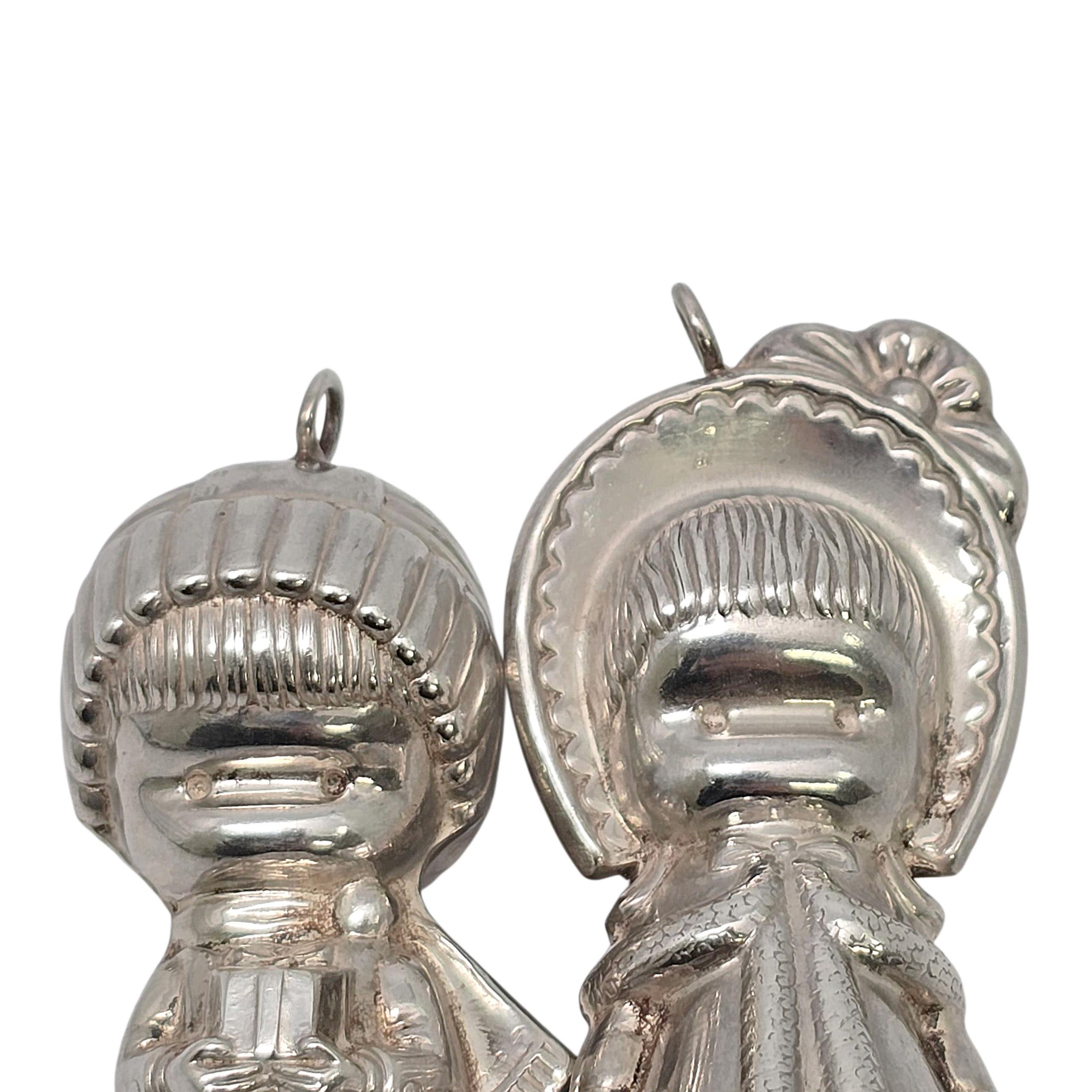 Joan Walsh Anglund Adornos de plata de ley Hermana mayor Hermano menor #23984 en venta 2