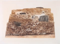 Joan Williams (1922–2002) - 20th Century Etching, Shrines In A Stony Land