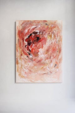 Peinture à l
huile abstraite figurative Nature, 200x150 cm sur toile par Joana Santamans
