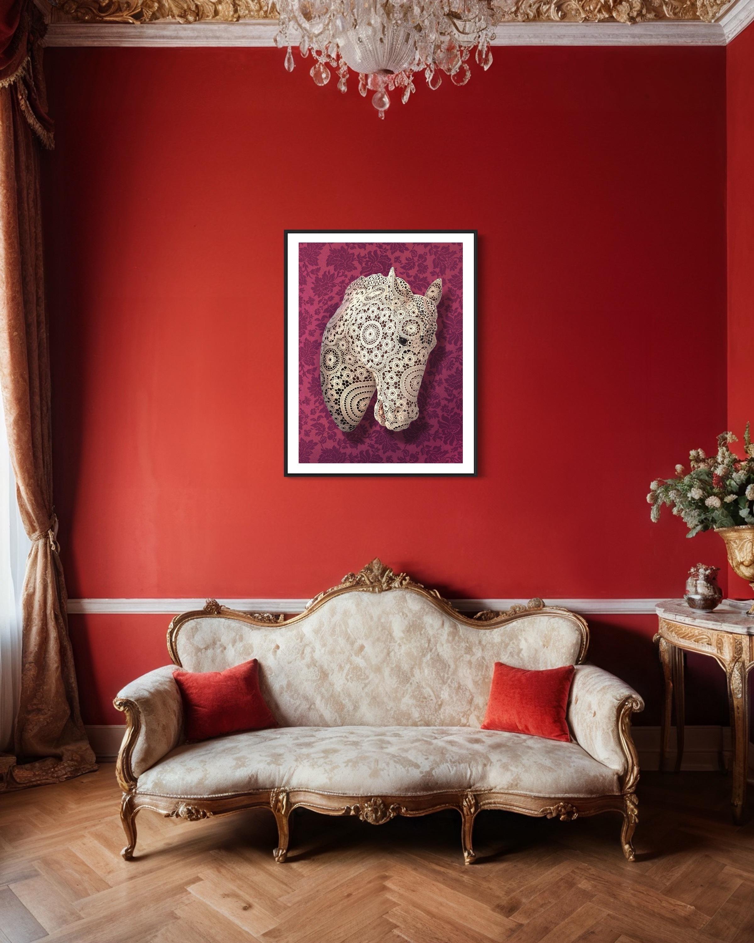 Criaturas de ganchillo - Impetuoso de Joana Vasconcelos, Impresión en pigmento de archivo en venta 1
