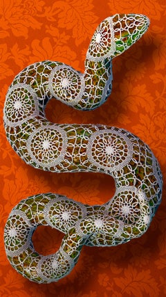 Criaturas de ganchillo - Megera de Joana Vasconcelos, 2023, Impresión en pigmento de archivo