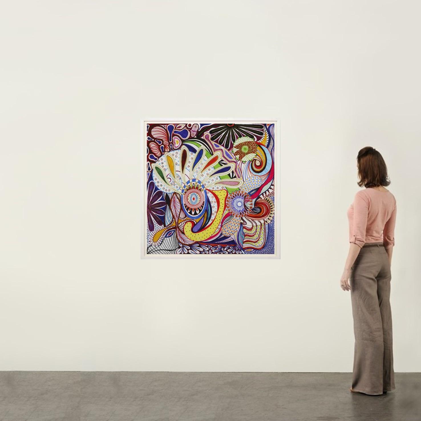 Vitrail 2, Contemporary, 21st Century, Pigment Print, Limited Edition, Edition For Sale 3