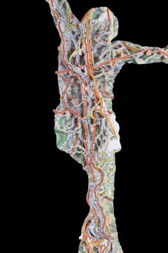 Julius Erving, ritagli, mappe, figura sportiva, basket