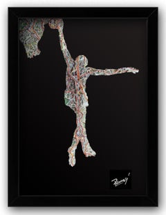 Julius Erving, cutouts, maps, sports figure, basketball