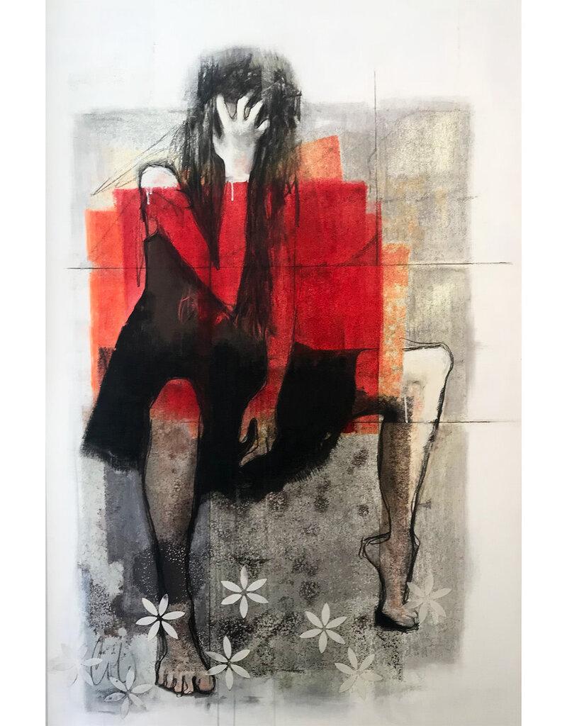 By The Way (Original) - Mixed Media Art by Joann Côté