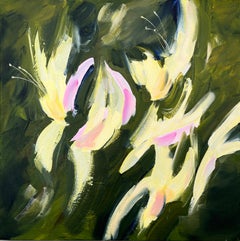 Honeysuckle, Abstract Painting