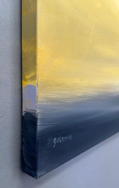 Over the Gulf, Abstract Painting