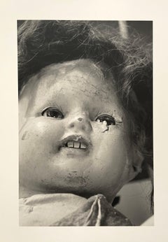 Vintage Silver Gelatin Photograph Surrealist Doll Art Photo, Jazz Photographer