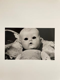 Vintage Silver Gelatin Photograph Surrealist Doll Art Photo, Jazz Photographer