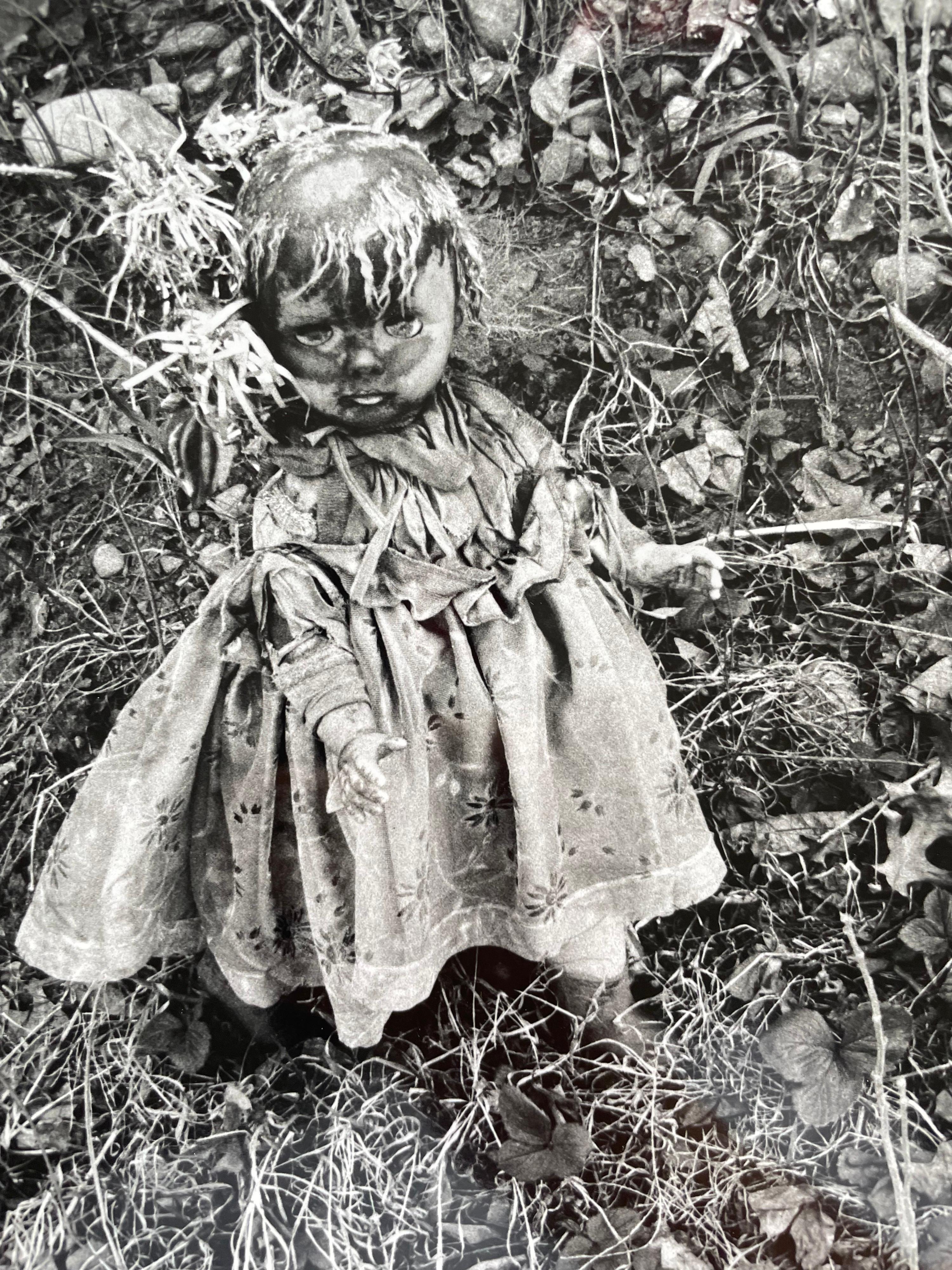 These were from a show of her work. Influenced by Surrealism and Dada Photographs 
these are images of old children's dolls in various states of decay. These bear the influence of Hans Bellmer, Dora Maar and Man Ray.

Jo Ann Krivin born in Reasnor,