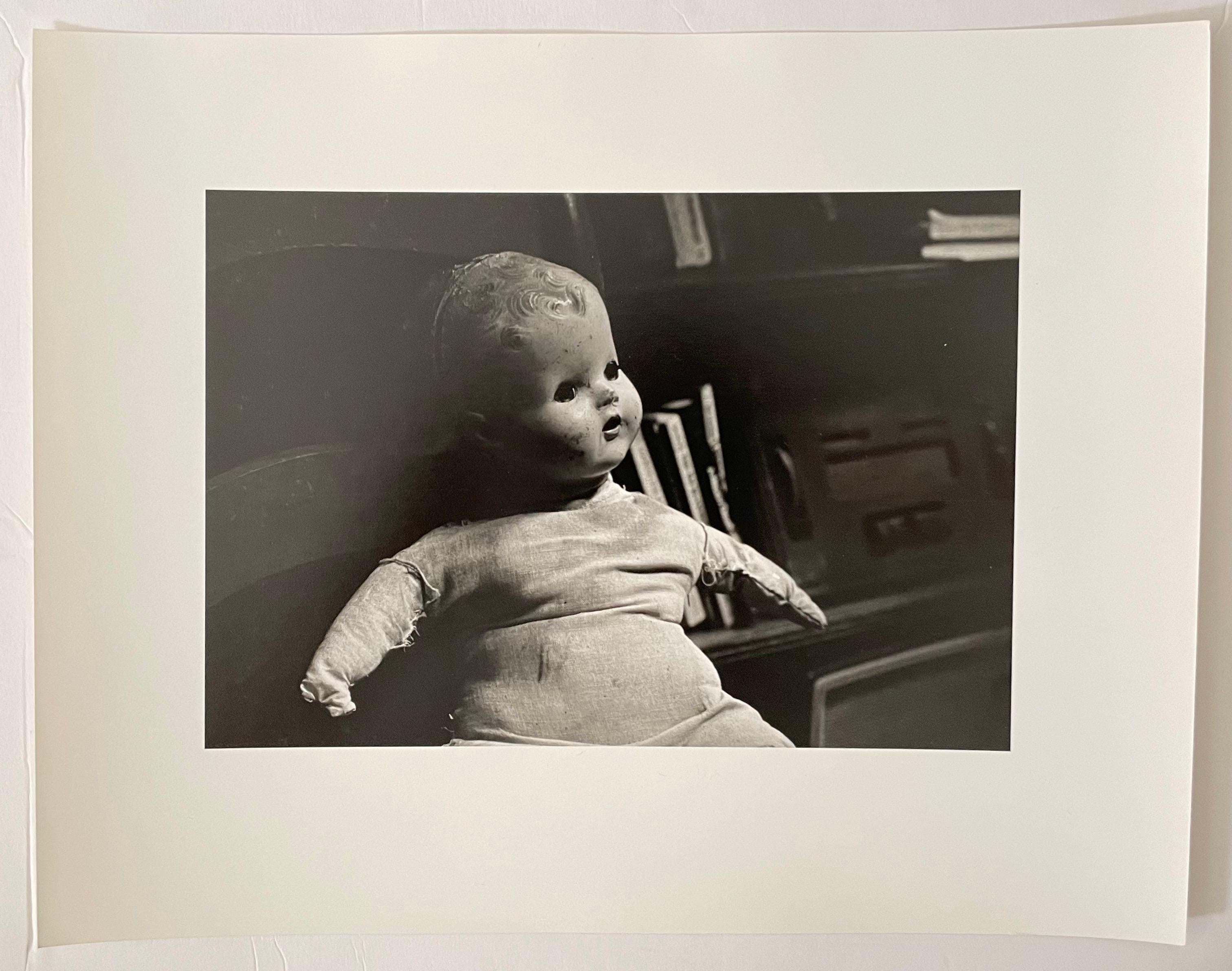 These were from a show of her work. Influenced by Surrealism and Dada Photographs 
these are images of old children's dolls in various states of decay. These bear the influence of Hans Bellmer, Dora Maar and Man Ray.

Jo Ann Krivin born in Reasnor,