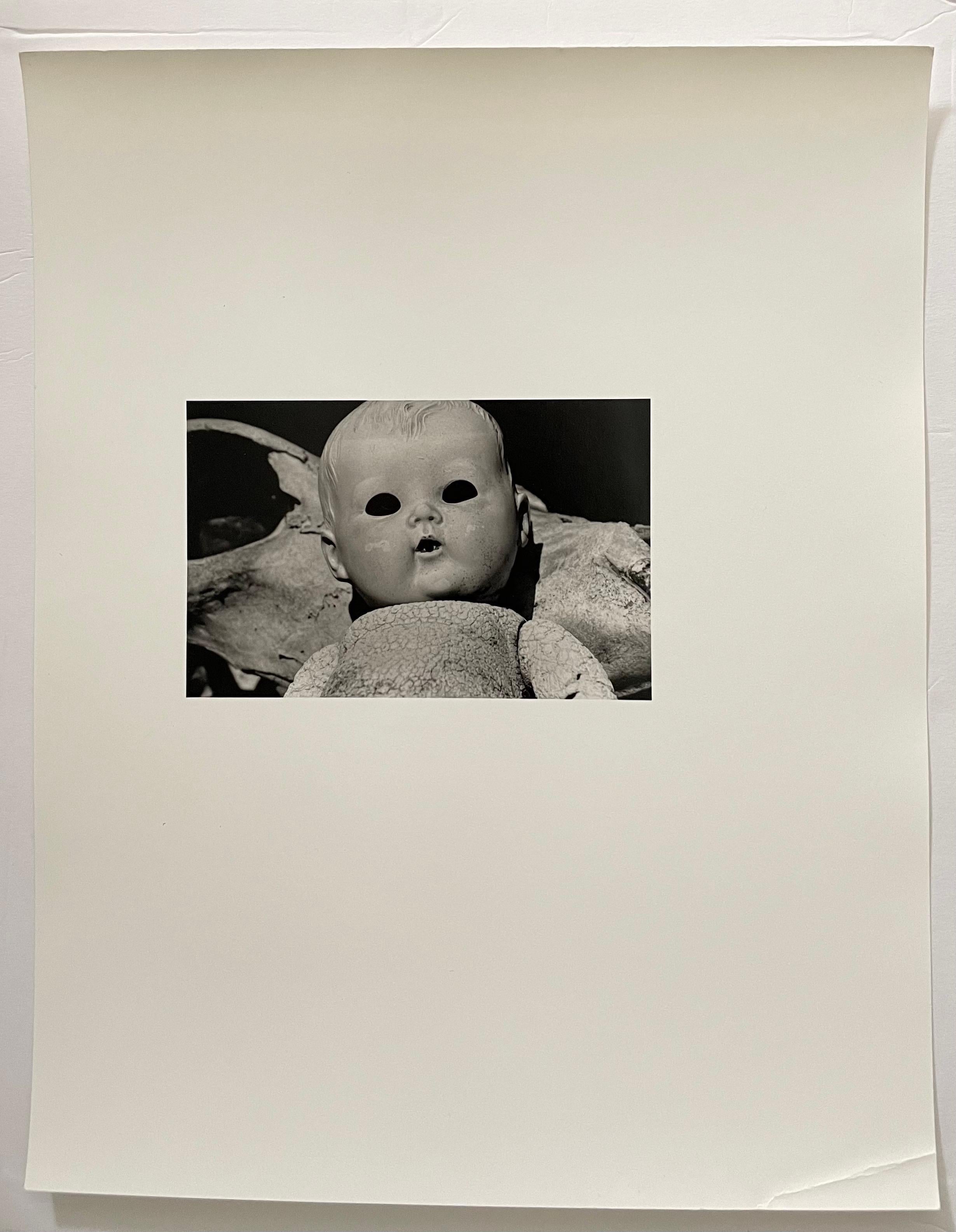 These were from a show of her work. Influenced by Surrealism and Dada Photographs 
these are images of old children's dolls in various states of decay. These bear the influence of Hans Bellmer, Dora Maar and Man Ray.

Jo Ann Krivin born in Reasnor,