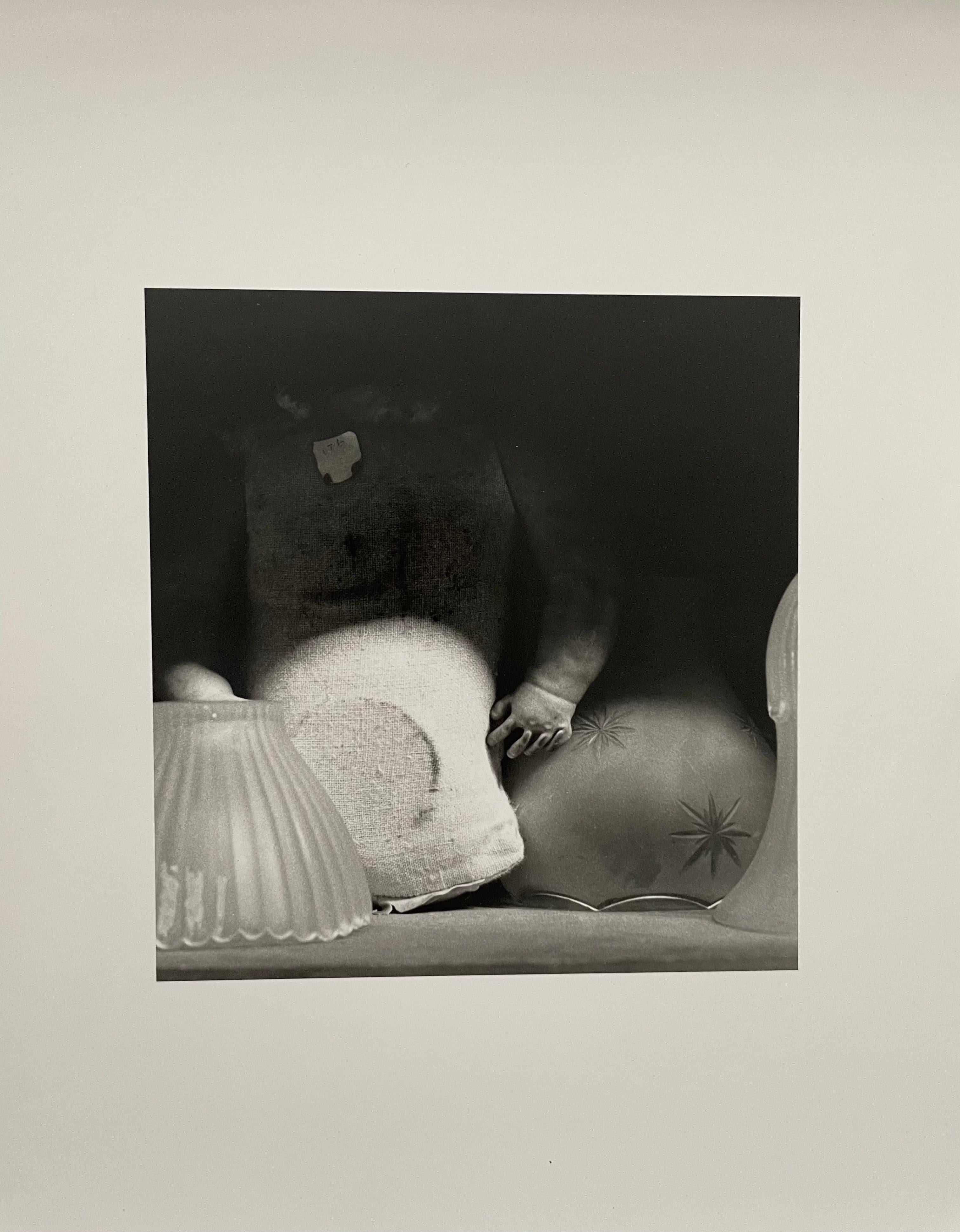 These were from a show of her work. Influenced by Surrealism and Dada Photographs 
these are images of old children's dolls in various states of decay. These bear the influence of Hans Bellmer, Dora Maar and Man Ray.

Jo Ann Krivin born in Reasnor,
