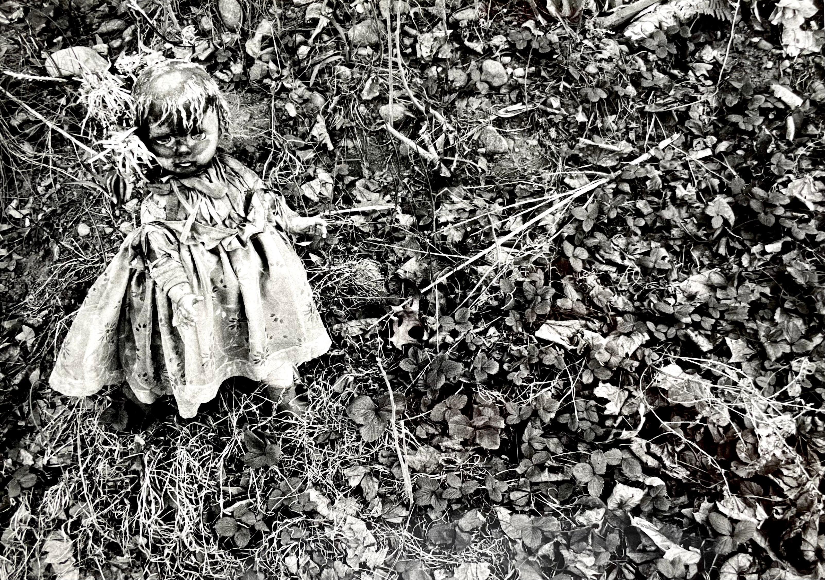 Vintage Silver Gelatin Photograph Surrealist Doll Art Photo, Jazz Photographer