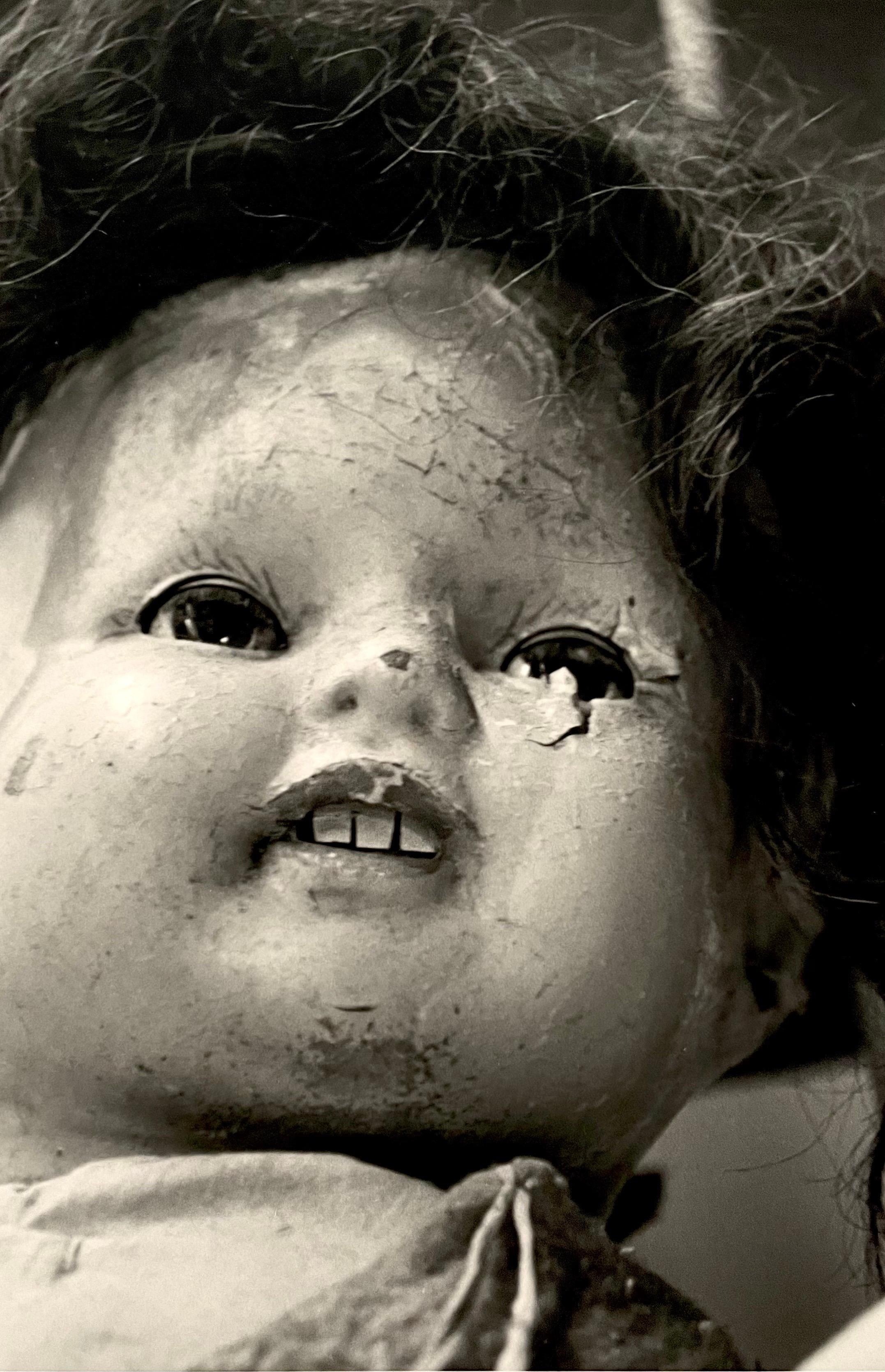 Vintage Silver Gelatin Photograph Surrealist Doll Art Photo, Jazz Photographer