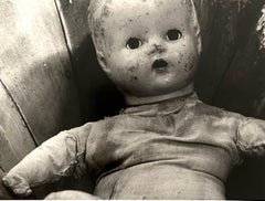 Vintage Silver Gelatin Photograph Surrealist Doll Art Photo, Jazz Photographer