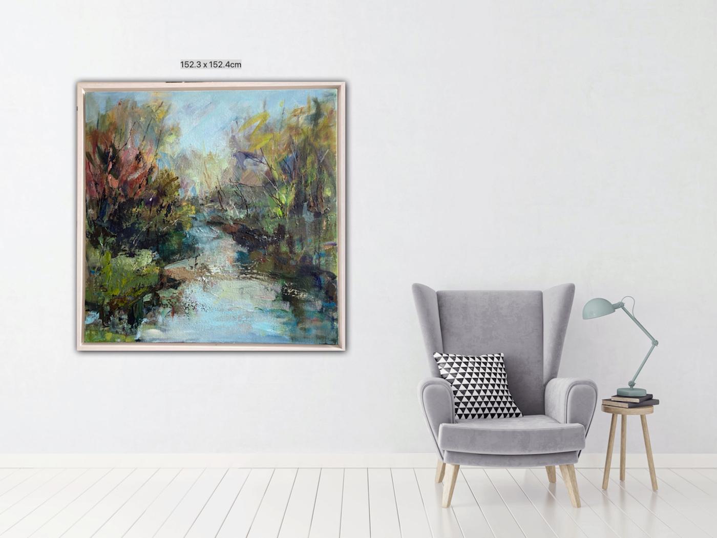 Otoño en Somerset por Joanna Commings, Otoño, Paisaje, Arte original en venta 1