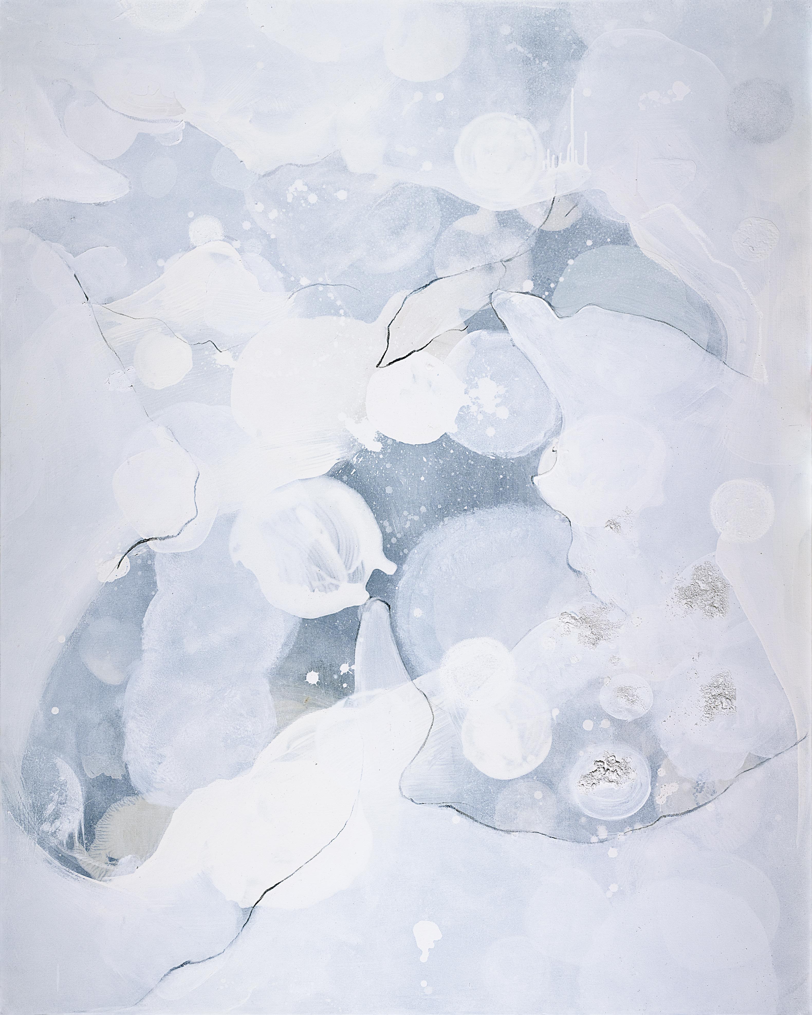 Joanna Cutri Abstract Painting – Eukalyptus-Atem 