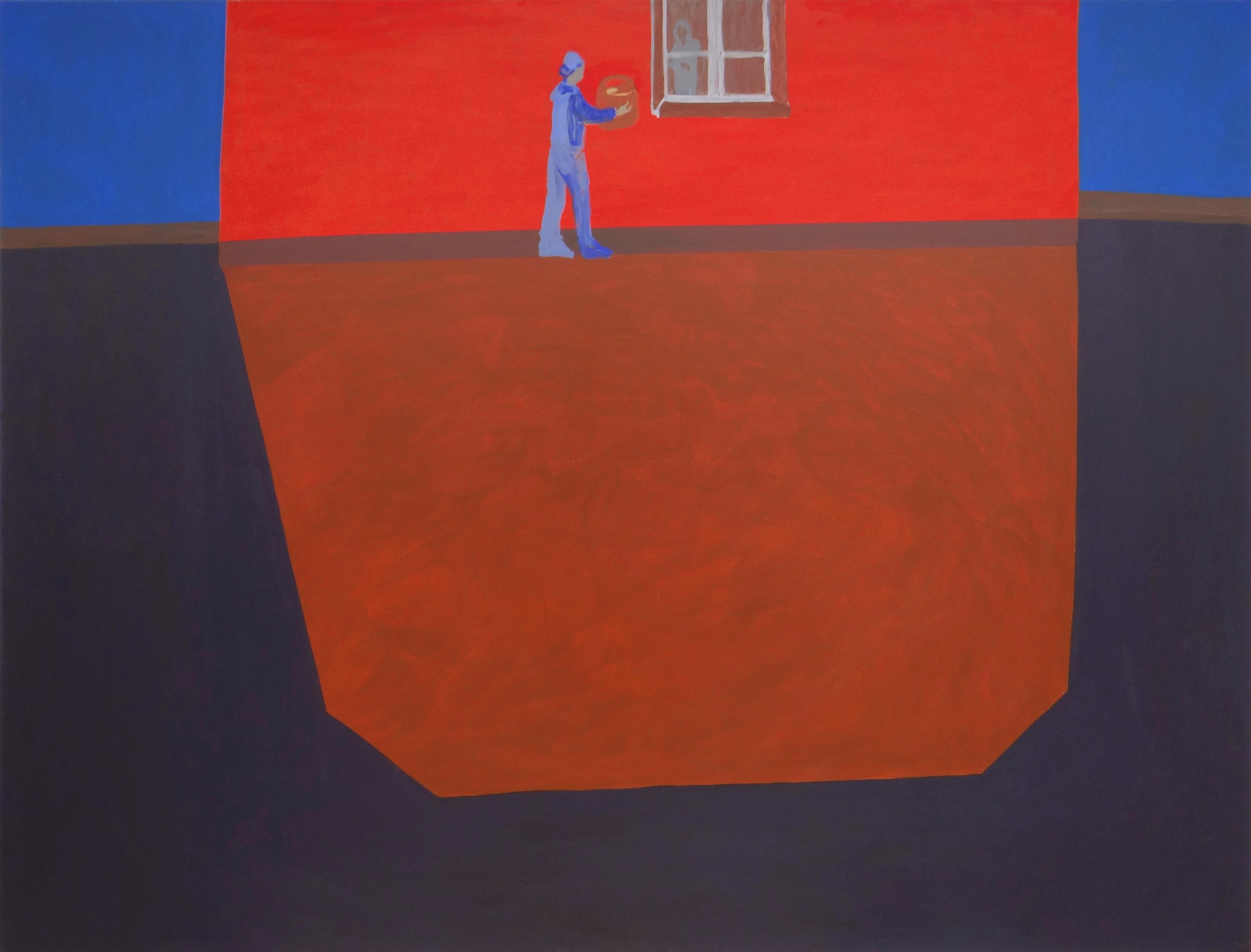 Commissioni -  Pittura moderna espressiva, minimalista e simbolica, formato grande in vendita 1