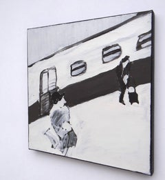 Platform  - Contemporary Expressive, Symbolic and  Minimalistic Painting