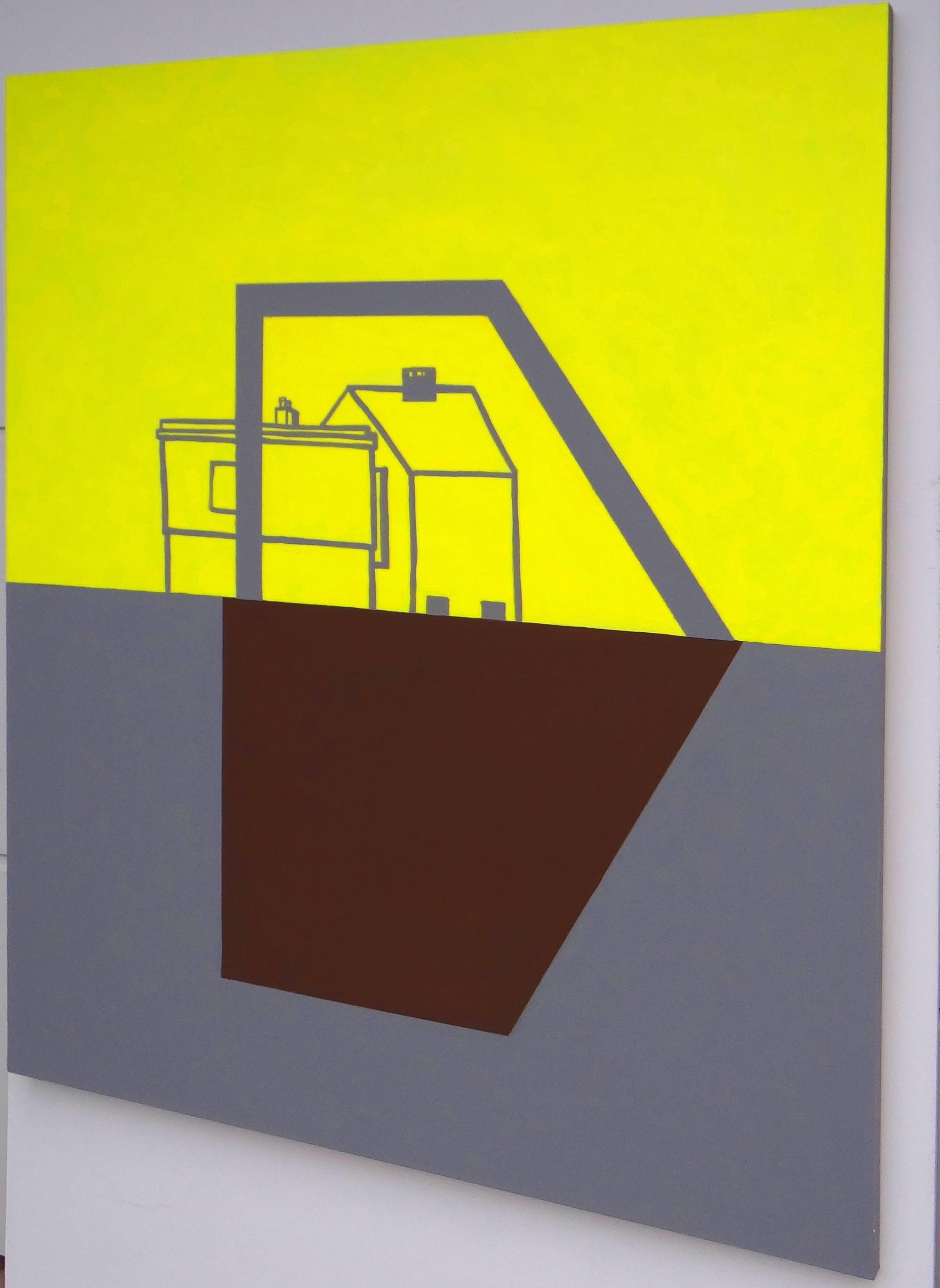 Diverse Superfici - Pittura Simbolica Espressiva e Minimalista Contemporanea - Painting di Joanna Mrozowska