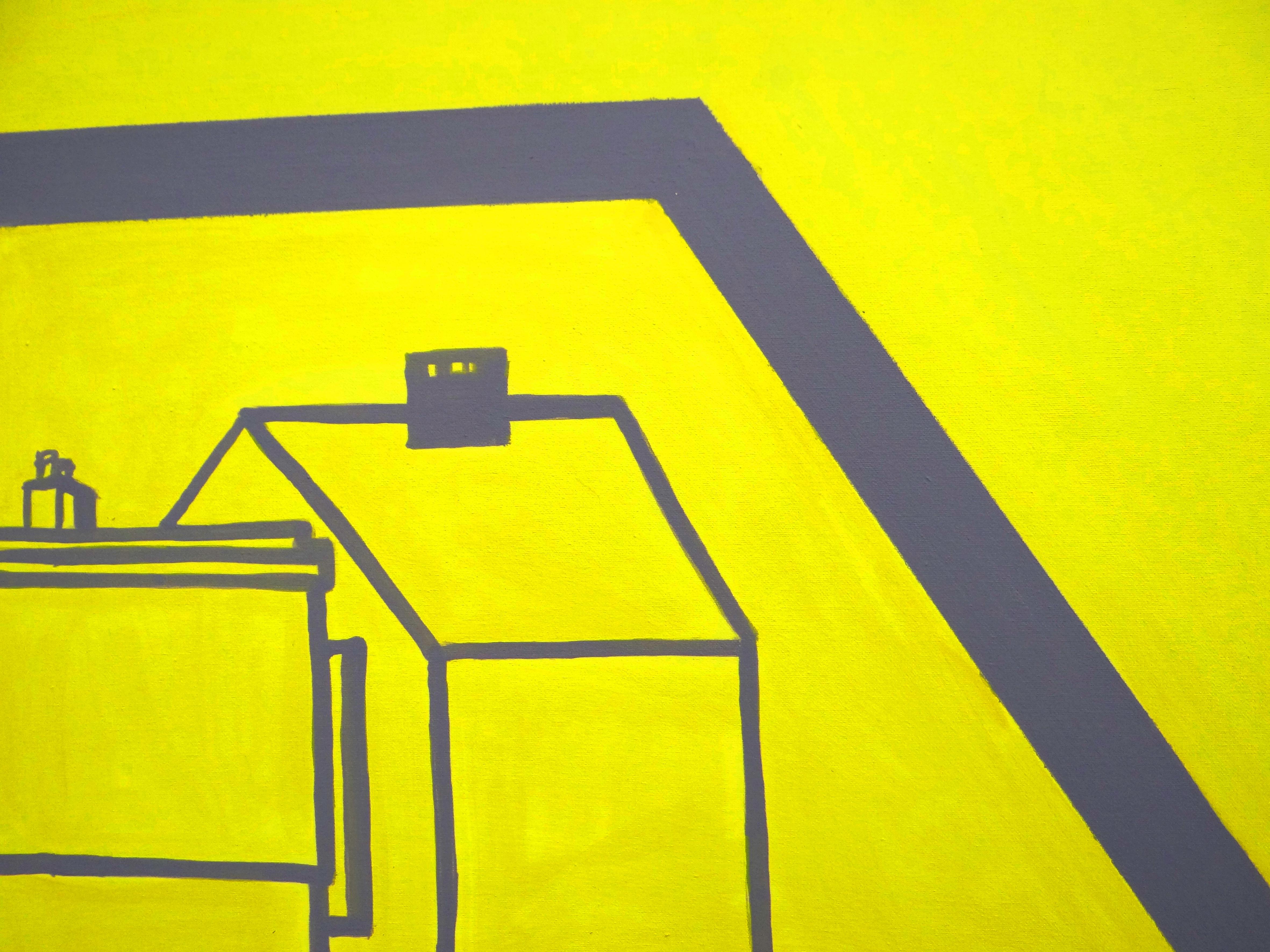 Diverse Superfici - Pittura Simbolica Espressiva e Minimalista Contemporanea in vendita 1