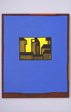 Sun  City - Contemporary Expressive Symbolic and Minimalistic Painting