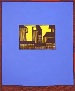 Sonne  City - Contemporary Expressive Symbolic and Minimalistic Painting