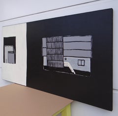 Villa 1 - Contemporary Expressive Symbolic and Minimalistic Painting