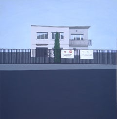 Vintage Villa Plus - Contemporary Expressive, Minimalistic Architecture  Painting